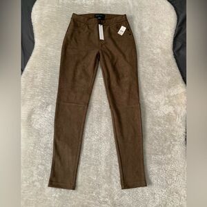 New Sanctuary X Anthropologie Brown Womens XS‎ Pants Polyester Spandex
